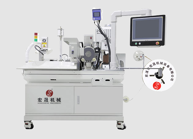 Single-head crimping end wear waterproof plug rubbing wire dipping machine