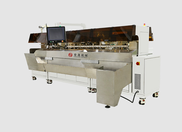 Flat sheath line single pressure single wear waterproof plug plastic shell machine